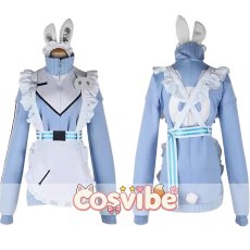 画像2: バーチャルYouTuber　VTuber　兎咲ミミ　ジャージメイド　コスプレ衣装　 コスチューム　 cosplay　イベント仮装 (2)