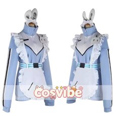画像3: バーチャルYouTuber　VTuber　兎咲ミミ　ジャージメイド　コスプレ衣装　 コスチューム　 cosplay　イベント仮装 (3)