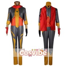 画像2: 遊戯王VRAINS　穂村尊　Soulburner　コスプレ衣装　 コスチューム　 cosplay　イベント仮装 (2)