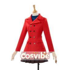 画像2: 新世紀エヴァンゲリオン　惣流・アスカ・ラングレー　コート姿　コスプレ衣装　 コスチューム　 cosplay　イベント仮装 (2)