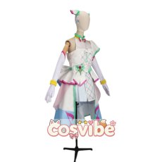 画像2: キミとアイドルプリキュア♪　キュアズキューン　プリルン　コスプレ衣装　 コスチューム　 cosplay　イベント仮装 (2)