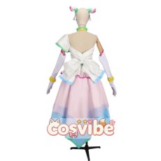 画像3: キミとアイドルプリキュア♪　キュアズキューン　プリルン　コスプレ衣装　 コスチューム　 cosplay　イベント仮装 (3)