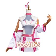 画像1: Fate/kaleid liner プリズマ☆イリヤ Licht 名前の無い少女　イリヤ　レースクイーン　コスプレ衣装　 コスチューム　 cosplay　イベント仮装 (1)