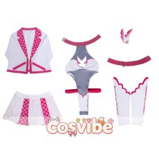 画像4: Fate/kaleid liner プリズマ☆イリヤ Licht 名前の無い少女　イリヤ　レースクイーン　コスプレ衣装　 コスチューム　 cosplay　イベント仮装 (4)