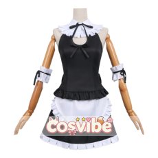 画像1: 俺の妹がこんなに可愛いわけがない　五更瑠璃(黒猫)　水着メイド　コスプレ衣装　 コスチューム　 cosplay　イベント仮装 (1)