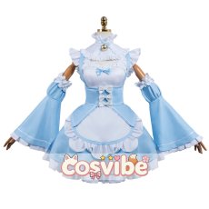 画像1: Re:ゼロから始める異世界生活　レム　猫耳メイド　コスプレ衣装　 コスチューム　 cosplay　イベント仮装 (1)
