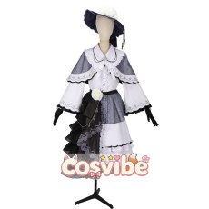 画像1: 魔法少女ノ魔女裁判　月代ユキ　コスプレ衣装　 コスチューム　 cosplay　イベント仮装 (1)