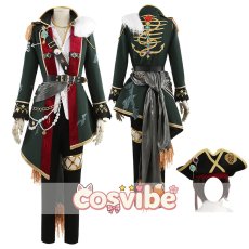 画像4: あんさんぶるスターズ！　あんスタ　感謝祭！幻に眠るVelvet Ship　羽風薫　大神晃牙　朔間零　乙狩アドニス　コスプレ衣装　 コスチューム　 cosplay　イベント仮装 (4)