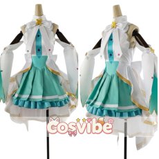 画像3: プロジェクトセカイ カラフルステージ！ feat. 初音ミク　初音ミク　劇場版　壊れたセカイと歌えないミク　コスプレ衣装　 コスチューム　 cosplay　イベント仮装 (3)