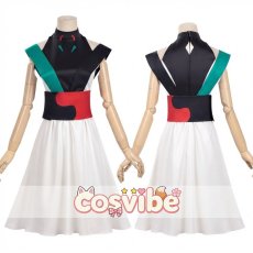 画像4: 超かぐや姫！　月見ヤチヨ　世界で一番おひめさま　コスプレ衣装　 コスチューム　 cosplay　イベント仮装 (4)
