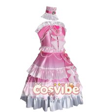 画像4: アイカツスターズ!　白鳥ひめ　ドリーミングプリンセスコーデ　コスプレ衣装　 コスチューム　 cosplay　イベント仮装 (4)
