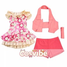 画像5: アイカツ!　星宮いちご　水着　コスプレ衣装　 コスチューム　 cosplay　イベント仮装 (5)