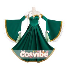 画像1: コードギアス 反逆のルルーシュ　C.C.　ドレス　コスプレ衣装　 コスチューム　 cosplay　イベント仮装 (1)