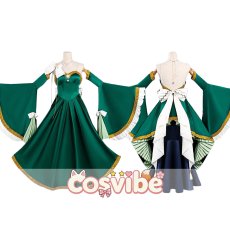 画像4: コードギアス 反逆のルルーシュ　C.C.　ドレス　コスプレ衣装　 コスチューム　 cosplay　イベント仮装 (4)