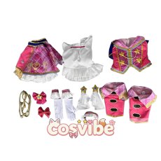 画像5: アイカツスターズ!　虹野ゆめ　ドレスラバーチャーム　コスプレ衣装　 コスチューム　 cosplay　イベント仮装 (5)