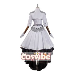 画像3: デート・ア・ライブ　時崎狂三　白の女王　コスプレ衣装　 コスチューム　 cosplay　イベント仮装 (3)