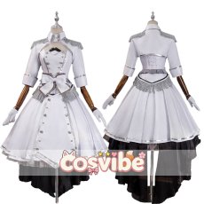 画像5: デート・ア・ライブ　時崎狂三　白の女王　コスプレ衣装　 コスチューム　 cosplay　イベント仮装 (5)