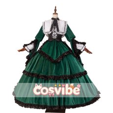 画像1: ローゼンメイデン　翠星石　コスプレ衣装　 コスチューム　 cosplay　イベント仮装 (1)