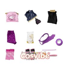 画像4: ヴァロラント（VALORANT）　ジェット（Jett）　コスプレ衣装　 コスチューム　 cosplay　イベント仮装 (4)