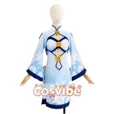 画像1: ネコぱら　バニラ　チャイナドレス　コスプレ衣装　 コスチューム　 cosplay　イベント仮装 (1)