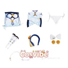 画像5: ネコぱら　バニラ　チャイナドレス　コスプレ衣装　 コスチューム　 cosplay　イベント仮装 (5)