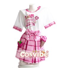 画像1: バーチャルYouTuber　VTuber　一条莉々華　ホロナツパラダイス　コスプレ衣装　 コスチューム　 cosplay　イベント仮装 (1)