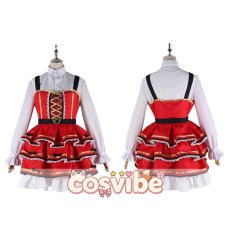 画像3: バーチャルYouTuber　VTuber　赤井はあと　ゴスロリ衣装　コスプレ衣装　 コスチューム　 cosplay　イベント仮装 (3)
