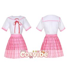 画像4: バーチャルYouTuber　Vtuber　さくらみこ　マリンセーラー衣装　コスプレ衣装　 コスチューム　 cosplay　イベント仮装 (4)