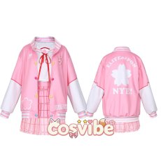 画像5: バーチャルYouTuber　Vtuber　さくらみこ　マリンセーラー衣装　コスプレ衣装　 コスチューム　 cosplay　イベント仮装 (5)