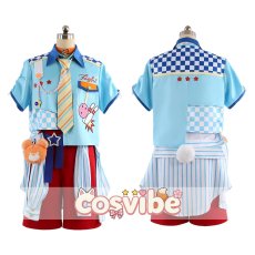 画像5: あんさんぶるスターズ！　クマクマレスＱ　月永レオ　仁兎なずな　姫宮桃李　遊木真　カンナ　コスプレ衣装　 コスチューム　 cosplay　イベント仮装 (5)
