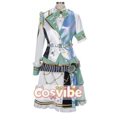 画像1: プロジェクトセカイ カラフルステージ！ feat. 初音ミク　日野森雫　5th Anniversary 感謝祭　コスプレ衣装　 コスチューム　 cosplay　イベント仮装 (1)