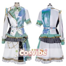 画像5: プロジェクトセカイ カラフルステージ！ feat. 初音ミク　日野森雫　5th Anniversary 感謝祭　コスプレ衣装　 コスチューム　 cosplay　イベント仮装 (5)