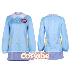 画像4: 学園アイドルマスター　紫雲清夏　チャイルドスモック　コスプレ衣装　 コスチューム　 cosplay　イベント仮装 (4)