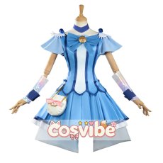 画像1: スマイルプリキュア!　青木れいか(キュアビューティ)　変身後　コスプレ衣装　 コスチューム　 cosplay　イベント仮装 (1)