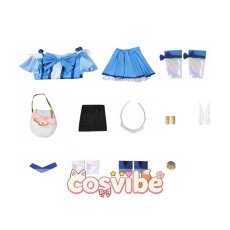 画像3: スマイルプリキュア!　青木れいか(キュアビューティ)　変身後　コスプレ衣装　 コスチューム　 cosplay　イベント仮装 (3)