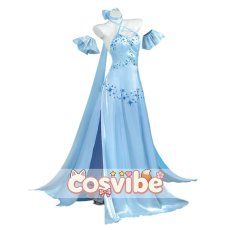 画像1: Re:ゼロから始める異世界生活　エミリア　Crystal Dress Ver　コスプレ衣装　 コスチューム　 cosplay　イベント仮装 (1)