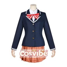 画像1: お隣の天使様にいつの間にか駄目人間にされていた件　椎名真昼　コスプレ衣装　 コスチューム　 cosplay　イベント仮装 (1)