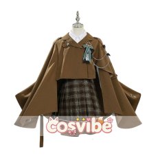画像1: アークナイツ　イースチナ　探偵ver.　コスプレ衣装　 コスチューム　 cosplay　イベント仮装 (1)