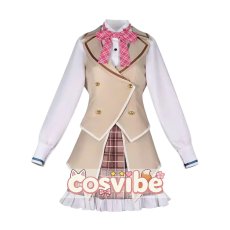画像1: ライムライト・レモネードジャム　嶌越月望　コスプレ衣装　 コスチューム　 cosplay　イベント仮装 (1)