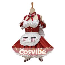 画像3: バーチャルYouTuber　VTuber　宝鐘マリン　メイド　あくありうむ。　コスプレ衣装　 コスチューム　 cosplay　イベント仮装 (3)