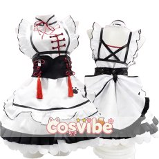 画像3: バーチャルYouTuber　VTuber　花芽なずな　チャイナメイド　コスプレ衣装　 コスチューム　 cosplay　イベント仮装 (3)