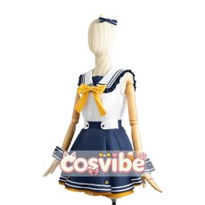 画像2: バーチャルYouTuber　VTuber　大空スバル　セーラー衣装　コスプレ衣装　 コスチューム　 cosplay　イベント仮装 (2)