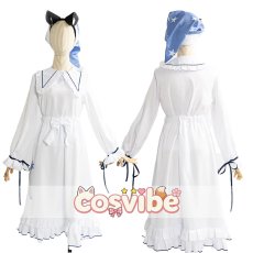 画像3: ブルーアーカイブ　桐生キキョウ　ローソンコラボ　コスプレ衣装　 コスチューム　 cosplay　イベント仮装 (3)