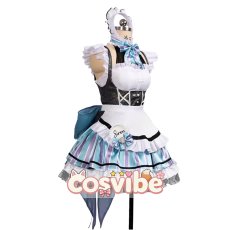 画像2: 勝利の女神：NIKKE　リトルマーメイド　コラボカフェ第2弾　コスプレ衣装　 コスチューム　 cosplay　イベント仮装 (2)