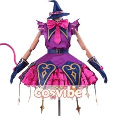 画像1: プリパラ　黒須あろま　サイリウムコーデ　コスプレ衣装　 コスチューム　 cosplay　イベント仮装 (1)