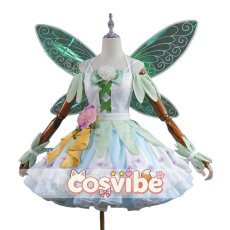画像1: プリパラ　緑風ふわり　プリパラ10周年　コスプレ衣装　 コスチューム　 cosplay　イベント仮装 (1)