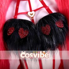 画像4: ハズビンホテル（Hazbin Hotel）　エンジェル・ダスト（Angel Dust）　バレンタイン　コスプレ衣装　 コスチューム　 cosplay　イベント仮装 (4)