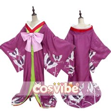 画像2: 黒執事　藍猫　花魁　コスプレ衣装　 コスチューム　 cosplay　イベント仮装 (2)