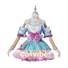 画像1: アイカツスターズ!　虹野ゆめ　レインボースカイ　コスプレ衣装　 コスチューム　 cosplay　イベント仮装 (1)