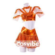 画像1: ウィンクス・クラブ（Winx Club）　ステラ　コスプレ衣装　 コスチューム　 cosplay　イベント仮装 (1)